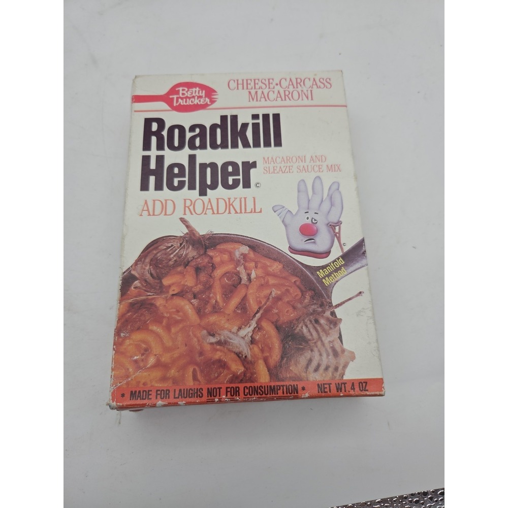 Betty Trucker Road Kill Helper Funny  Refrigerator Magnet / Tool Box Magnet